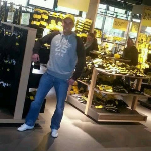 jeans, standing
