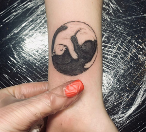 nail, skin, hand, tattoo