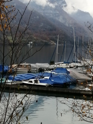 sky, vehicle, lake, boat