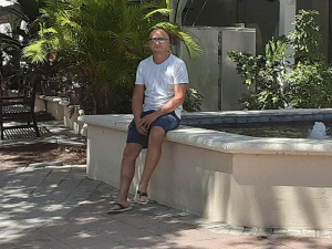 sitting, leisure, vacation, chair, bench