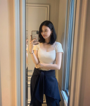 skin, jeans, standing, dress