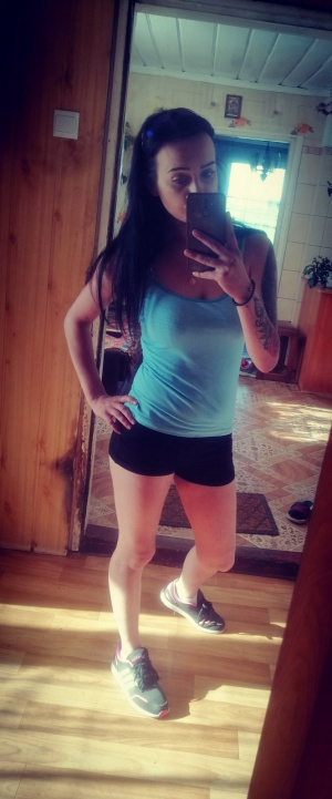 selfie, fun, cool, standing, shorts