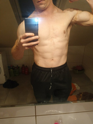 selfie, muscle, dude