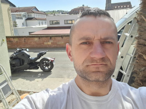 hair, selfie, cool, dude, beard, vehicle, wheel, motorcycle