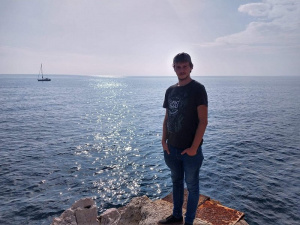 jeans, sky, vacation, standing