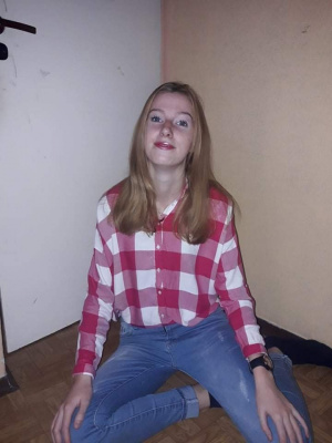 fun, jeans, denim, sitting, pattern