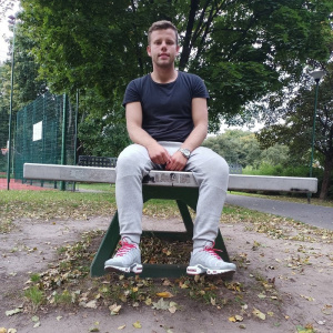 hand, jeans, sitting, leisure
