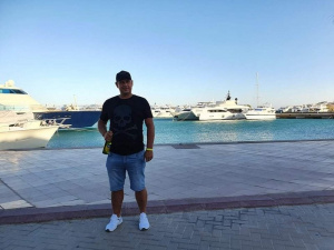 jeans, vacation, standing, event, vehicle, boat