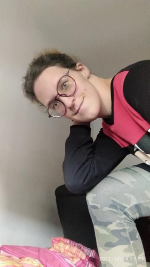 glasses, ear
