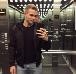 hand, jacket, outerwear, jeans, muscle, standing