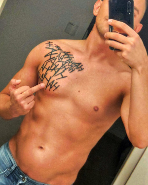 nail, skin, hand, jeans, muscle, tattoo