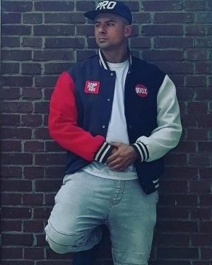 jacket, outerwear, jeans, denim, cool, standing