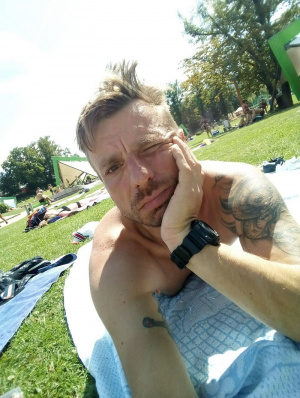 selfie, fun, cool, leisure, muscle, vacation