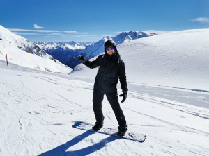 fun, mountain, sports, bicycle, helmet, skiing
