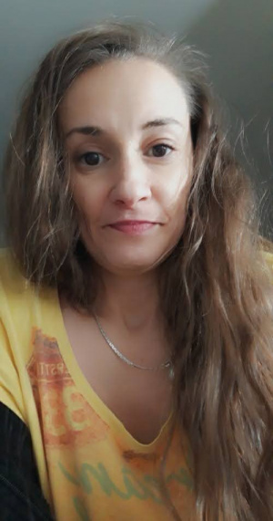 hair, skin, smile