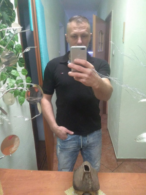 selfie, jeans, cool, muscle, standing