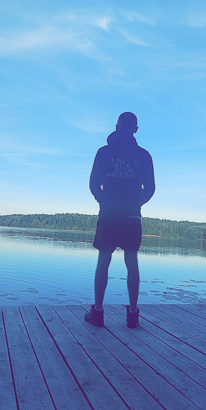 sky, standing