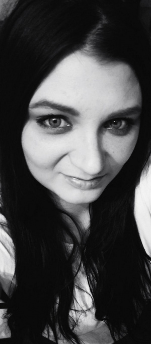 hair, selfie, smile, monochrome