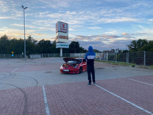 vehicle, car, road, asphalt