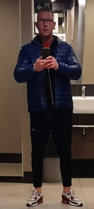 jeans, standing