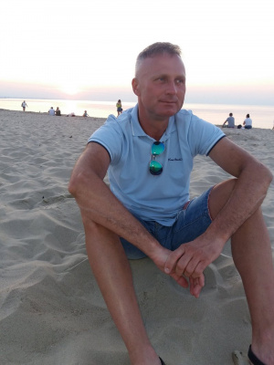 fun, sitting, muscle, vacation, beach