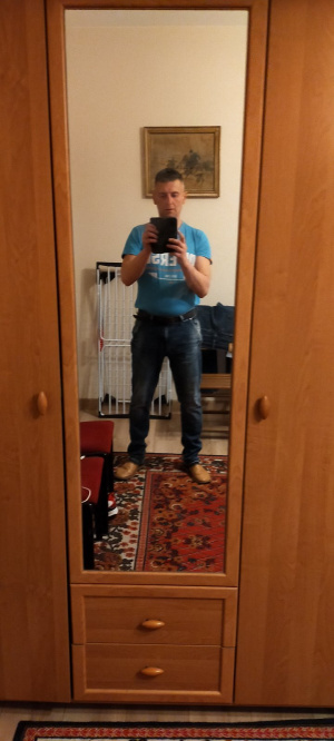 jeans, standing