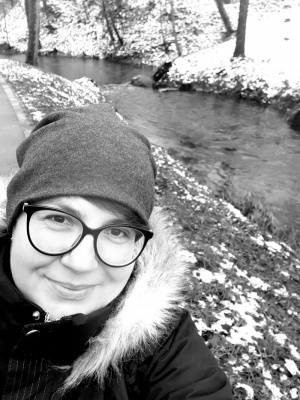 selfie, smile, cool, glasses, monochrome, beanie