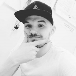 hair, skin, beard, monochrome, hat, moustache