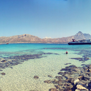 sky, beach, mountain