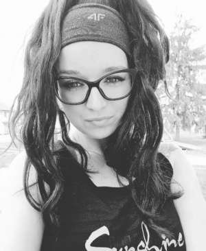 hair, smile, cool, glasses, monochrome, sunglasses