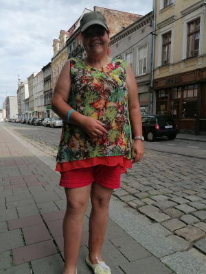 sunglasses, dress, shorts, pattern, road