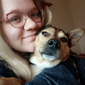 selfie, glasses, ear, dog, pet
