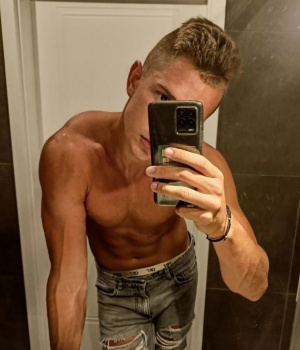 selfie, jeans, denim, cool, muscle, dude