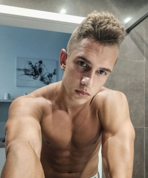 muscle, dude, person, model