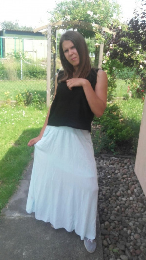 hair, dress