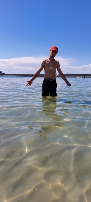 fun, leisure, muscle, vacation, beach