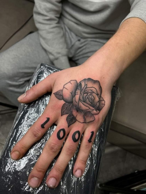 nail, skin, hand, pattern, tattoo