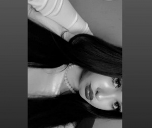 mouth, eyelash, monochrome