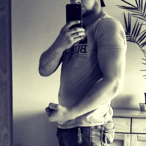 selfie, jeans, denim, cool, muscle, standing, monochrome