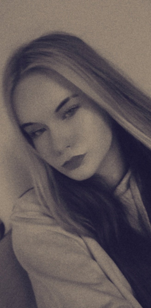 selfie, monochrome