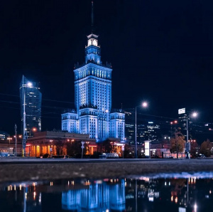 sky, skyscraper, tower, skyline