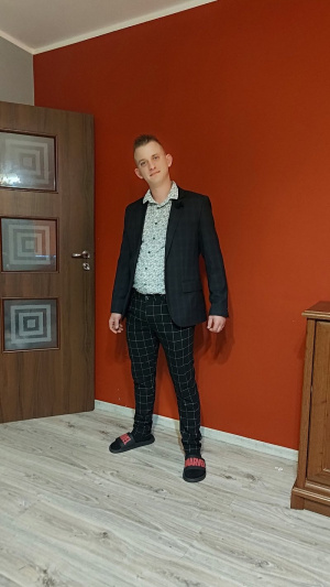 jacket, outerwear, jeans, standing, blazer
