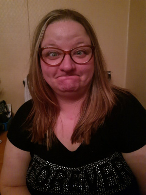 hair, fun, smile, glasses