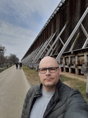 cool, glasses, bridge