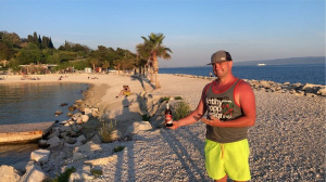 fun, leisure, muscle, vacation, event, beach