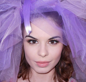 eyelash, hair, skin, veil