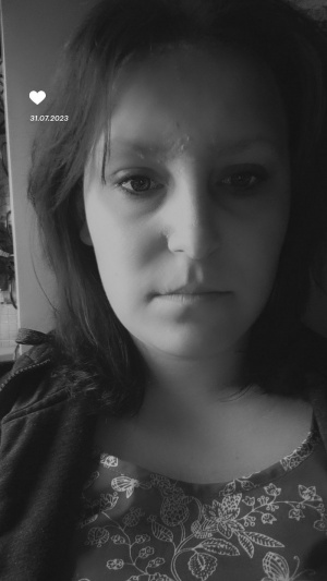 skin, smile, monochrome