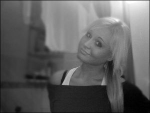 hair, monochrome