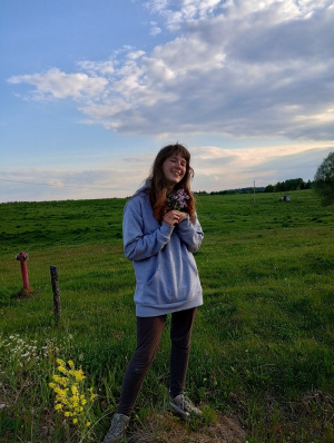 jacket, outerwear, field, jeans, sky, prairie
