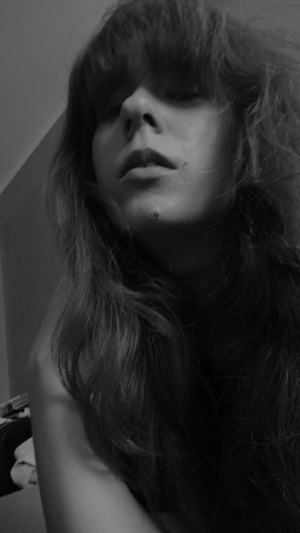 hair, monochrome, model